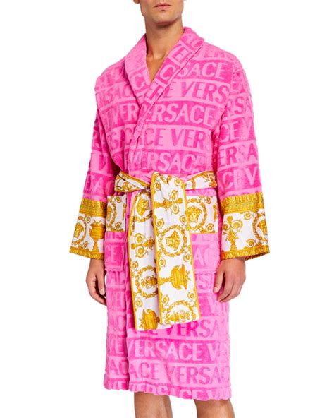 pink versace robe price|neiman marcus Versace robe.